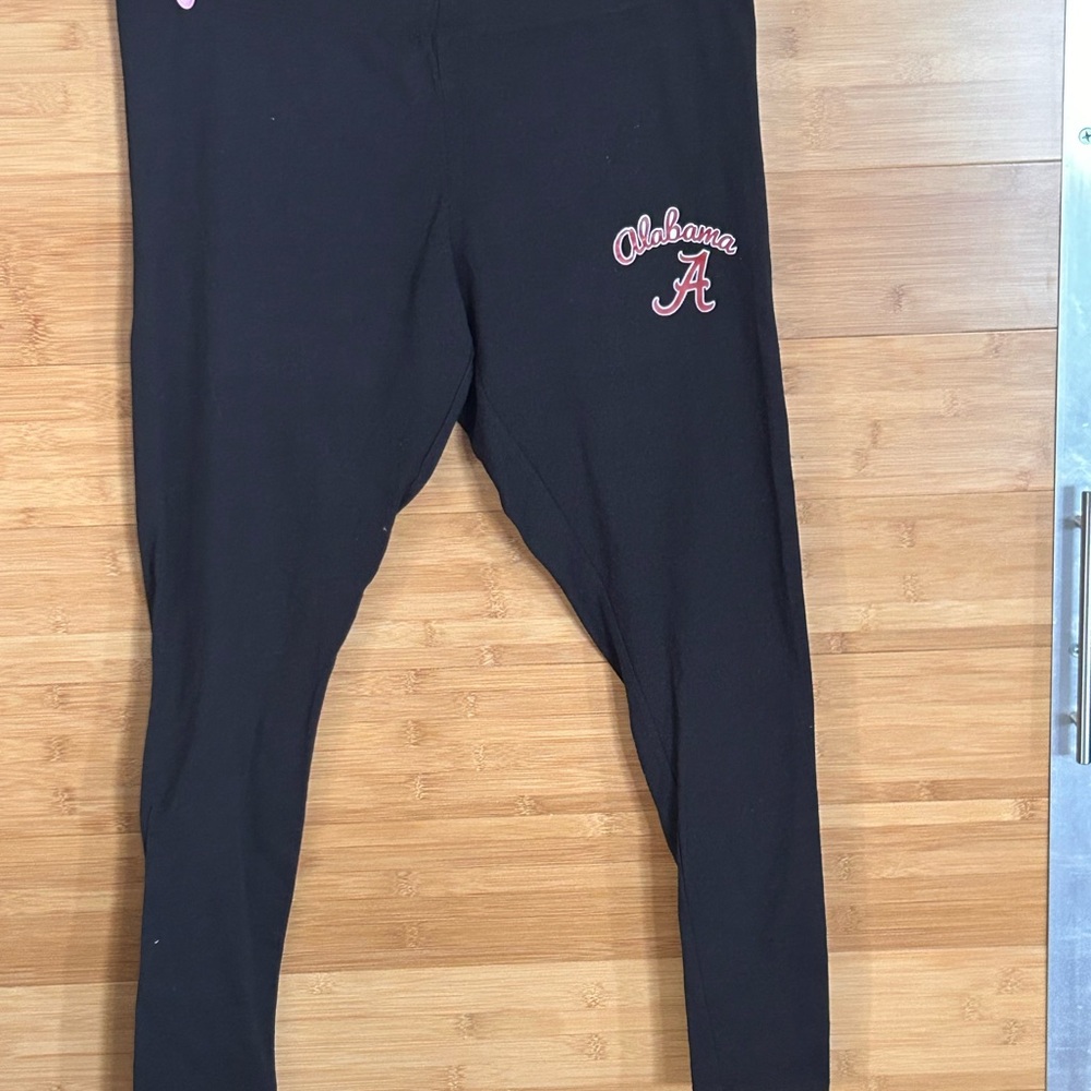 Alabama Crimson Tide Leggings Womens XL Black Concepts Sport Lounge Pants NCAA”